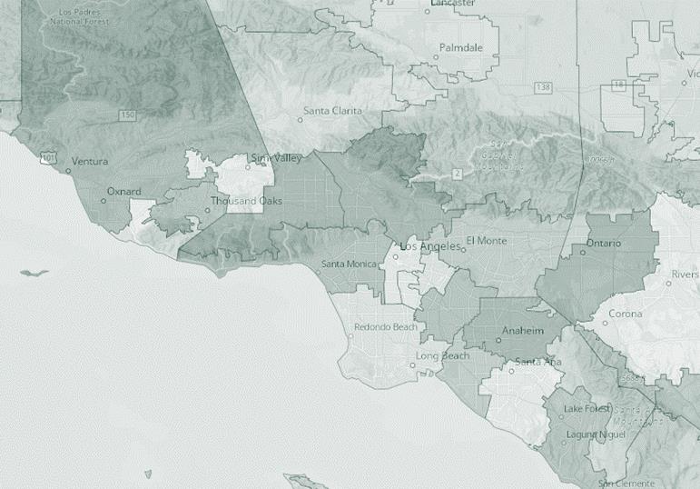 Greater Los Angeles continued to face turbulent market conditions